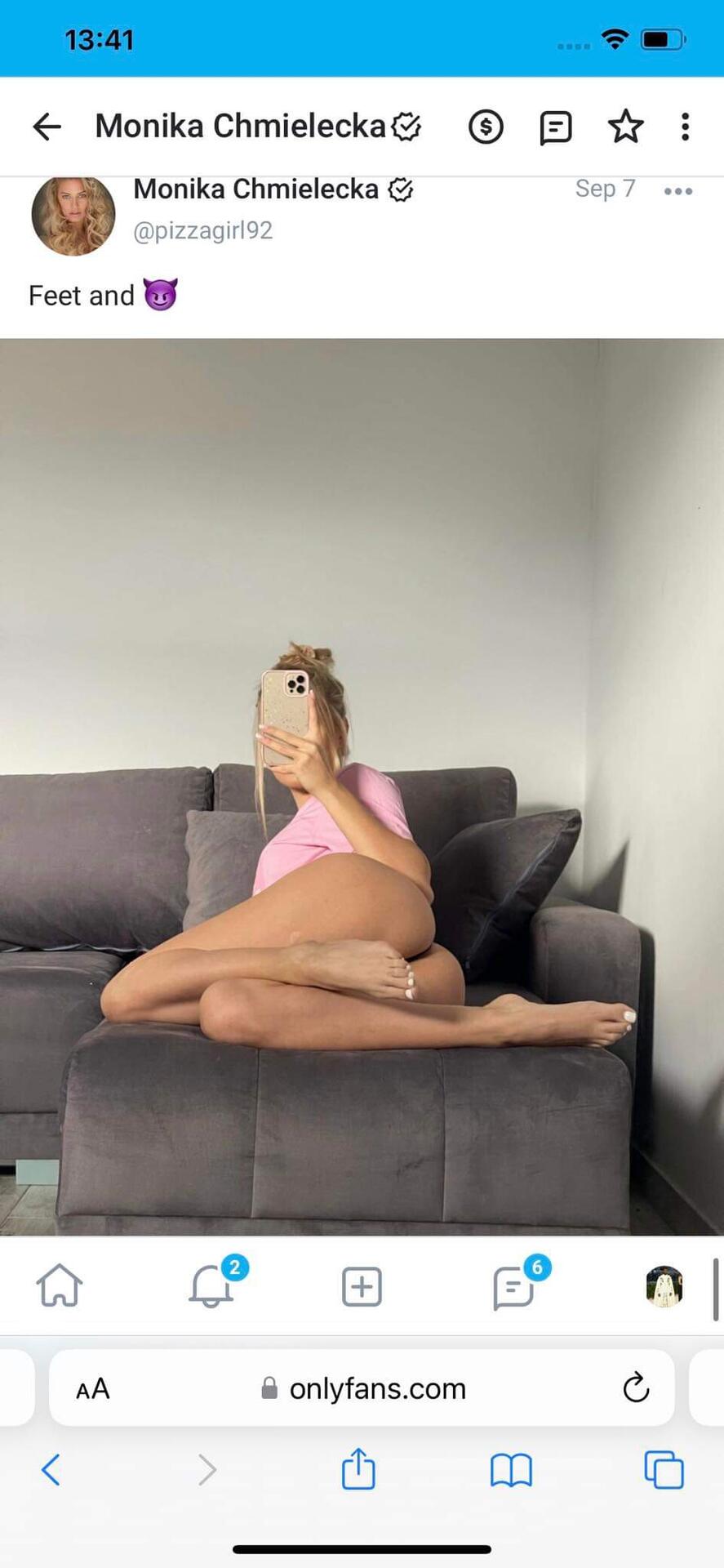 Monika Chmielecka / pizzagirl92 Nude OnlyFans Vazamentos 1