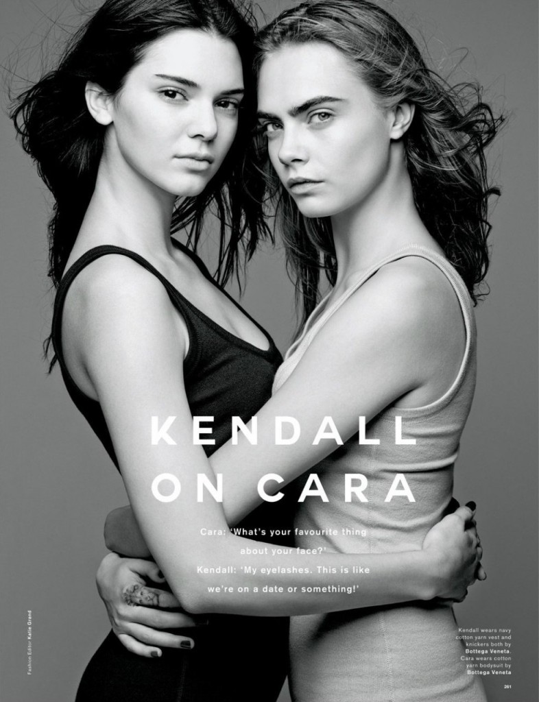 Cara Delevingne & Kendall Jenner na Love Magazine 02