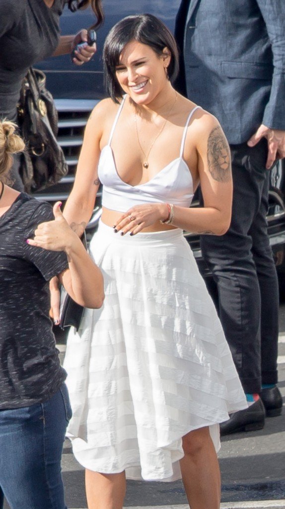 EXCLUSIVO: Rumer Wills vista na estreia da 21ª temporada de Dancing With the Stars em Los Angeles, CA
