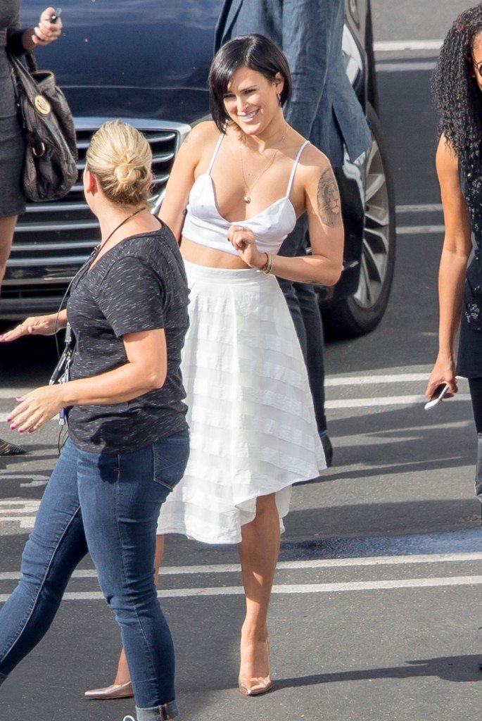 EXCLUSIVO: Rumer Wills vista na estreia da 21ª temporada de Dancing With the Stars em Los Angeles, CA