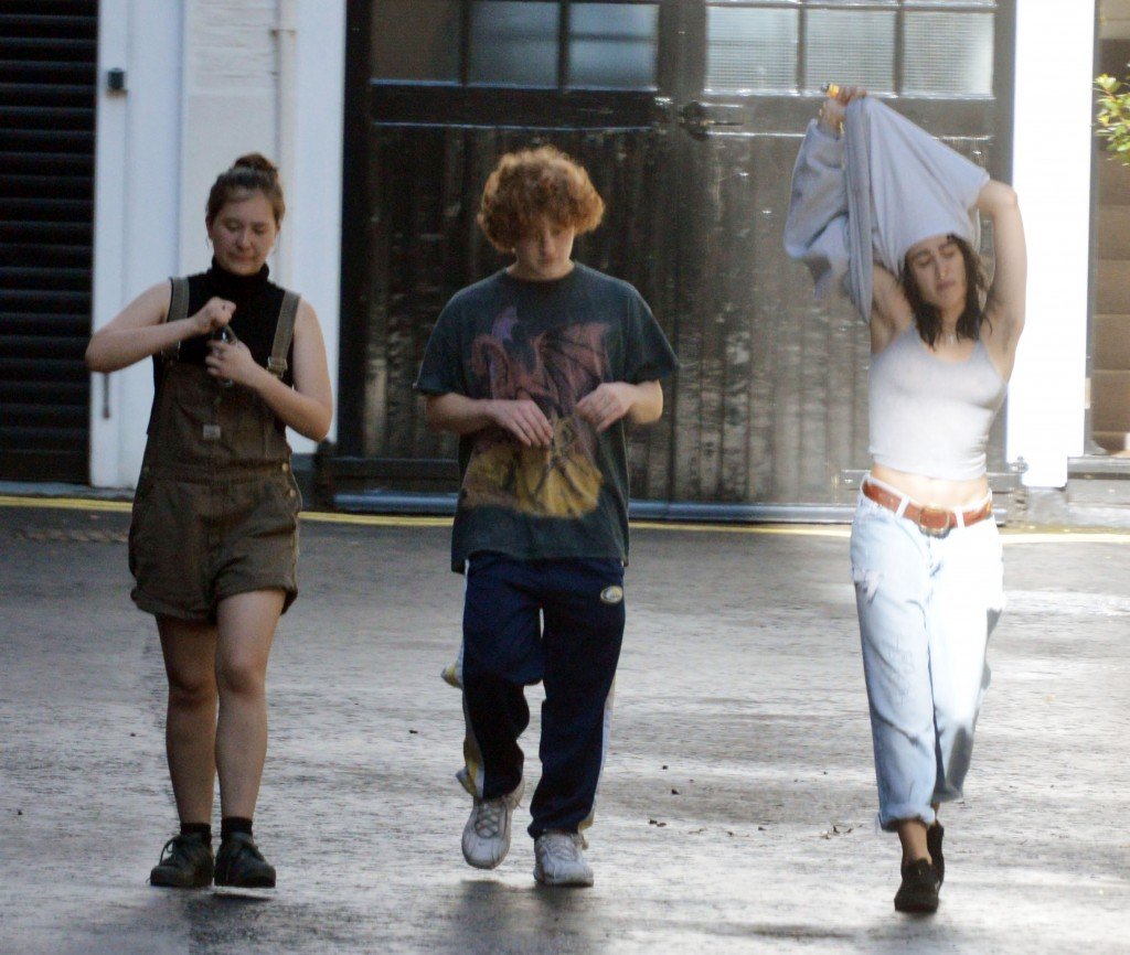 20 Jun 2016 - London - uk **PREMIUM EXCLUSIVE - MUST CALL FOR PRICING ** ** STRICT WEB EMBARGO UNTIL 17:00 GMT ON SUNDAY 26th JUNE, 2016 ** Lourdes proves she is her mothers daughter by stepping out braless on a mixed weather day in London with her friends.  BYLINE MUST READ : XPOSUREPHOTOS.COM ***UK CLIENTS - PICTURES CONTAINING CHILDREN PLEASE PIXELATE FACE PRIOR TO PUBLICATION *** **UK CLIENTS MUST CALL PRIOR TO TV OR ONLINE USAGE PLEASE TELEPHONE 44 208 344 2007**