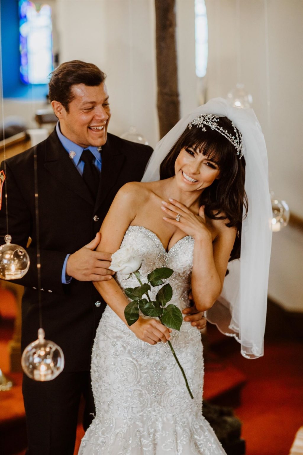Decote de Roxanne Pallett