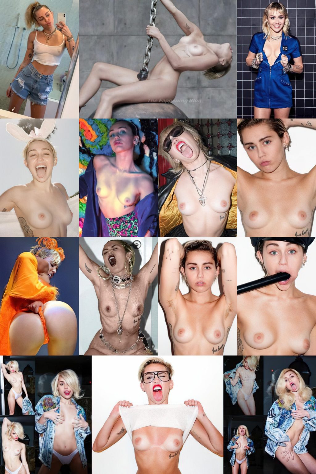 Miley Cyrus nua